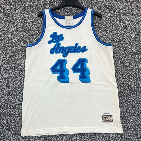 Los Angeles LA Lakers‎ West #44 Jersey Shirt Men Large NBA Sleeveless New L